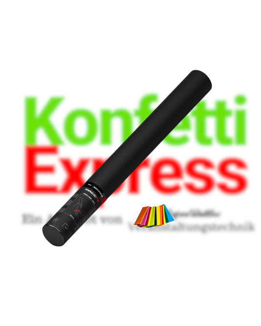 Magic FX Handbetriebene Konfettikanone - Bunt