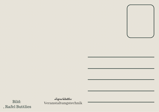 Postkarte Mühlrad Lüftelberg
