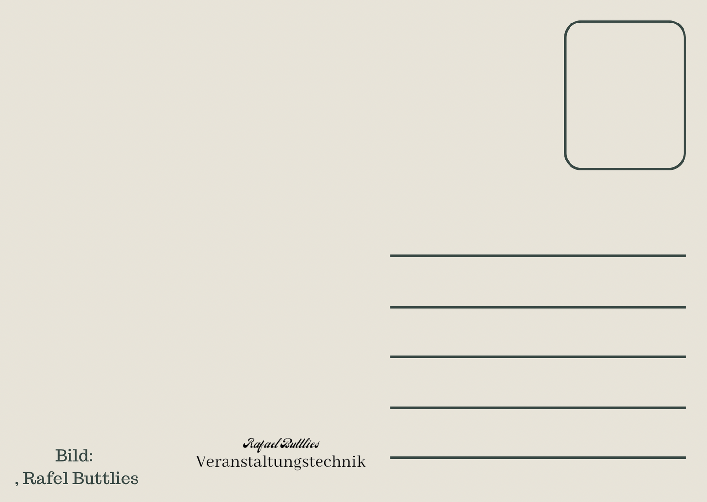 Postkarte Mühlrad Lüftelberg